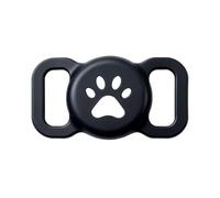 Supporto per collare per cani Apple Airtag, impermeabile IP68, per collare per cani, custodia Airtag in morbido silicone elastico per cani e gatti, per Apple Air Tag Holder per collare per animali