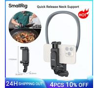 Supporto per collo a sgancio rapido SmallRig, interfaccia magnetica Supporto con un clic/pulsante di rilascio per smartphone con larghezza di 59-92 mm -5128