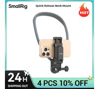 Supporto per collo a sgancio rapido SmallRig per riprese POV Archetto da collo da 600 mm per smartphone Larghezza 59-92 mm con interfaccia magnetica versatile