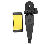 supporto per collo per chitarra Supporto per collo per chitarra in plastica nera Basso elettrico popolare Mantenere lo strumento di supporto per il cambio della corda Supporto (Cillde)