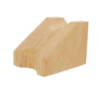 Supporto per collo per chitarra, universale, antiscivolo, in legno, supporto per strumenti a corda a due altezze