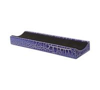 Supporto per Collo Strumento in Legno Blu per Banjo e Basso | Base Curva Spugna, Leggero e Stabile, per Studi e Aule, Facile da Riconoscere