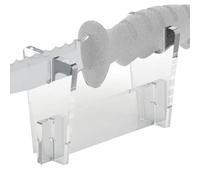 Supporto per coltelli chiari, supporto per coltelli acrilici Conti Imposta | Cutter da scrivania a rack di taglio trasparente per baionette e altre piccole lattine giocate