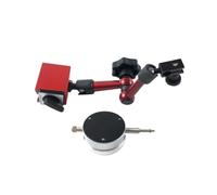 Supporto per comparatore con base magnetica con supporto regolabile per strumenti di misurazione alesametro e micrometro