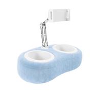 Supporto Per Compresse Con Cuscino - Supporto Per Cuscinetto Tablet | Porta Del Telefono Rotante Regolabile 40x46x19,5 Cm | Supporto Per Telefono Rotabile | Montaggio Del Cellulare Desktop Con Snack C