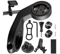 Supporto per Computer Bici per Garmin Edge 540 530 520 510 500 840 830 820 810 800 200 130 25 20 1000 1030 1040 Plus iGPSPORT GPS Manubrio Bici MTB con Supporto per Luce e Telecamera