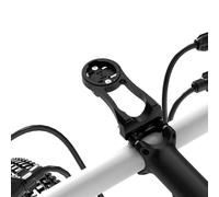 Supporto per computer da 32 mm per Garmin Edge Explore, in lega di alluminio leggero per GPS per bicicletta, installazione di torcia e action camera, compatibile con Bryton, Wahoo e CATEYE Nero