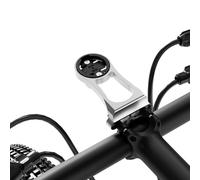 Supporto per computer da 38 mm per Garmin Edge Explore, in lega di alluminio leggero per GPS per bicicletta, installazione di torcia e action camera, compatibile con Bryton, Wahoo e CATEYE Grigio