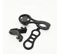 Supporto per computer da bici compatibile con Garmin per Wahoo per Bryton con manubrio da 22 mm staffa in lega di alluminio include morsetto leggero e cinturino in gomma (A)