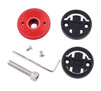 Supporto per computer da bici in alluminio per Garmin per Bryton 33,8 mm