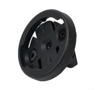 Supporto per computer da bici in lega di alluminio per BROMPTON compatibile con Garmin Staffa leggera in ABS nero Supporto contachilometri sicuro Attacco personalizzabile per ciclismo su strada
