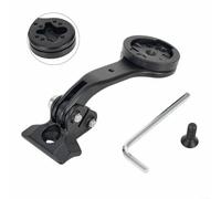 Supporto per computer da bici in lega di alluminio, per Trek Madone per serie SLR, compatibile con supporto GPS, per GARMIN per BRYTON per WAHOO Edge, staffa da ciclismo nera (per GARMIN)