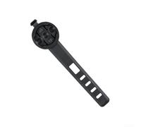 Supporto per computer da bici montato su stelo per unità Garmin, supporto per reggisella Aero, staffa per fanale posteriore, installazione per uso diurno e notturno (reggisella frangivento)