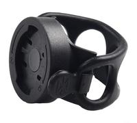 Supporto per computer da bici per Garmin Edge per BRYTON per WAHOO, staffa per manubrio girevole a 360° con cinghia, misura regolabile 28-45 mm, nero (per Bry)
