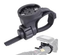 Supporto per computer da bicicletta compatibile con Garmin Edge,iGPSPORT,XOSS,CooSpo Magene,CYCPLUS GPS,Supporto per fanale posteriore integrato per manubrio da strada
