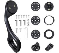 Supporto per computer da bicicletta, compatibile con Garmin, Wahoo, Bryton, computer da bicicletta, compatibile con gopro, supporto per manubrio della bicicletta (25,4 mm, 31,8 mm)