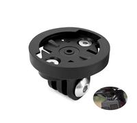 Supporto per computer da bicicletta femmina per Garmin - Adattatore universale Combo per Gopro, adatto per Garmin Edge staffa bicicletta, distanza tra i fori 22 mm, supporto per fotocamera