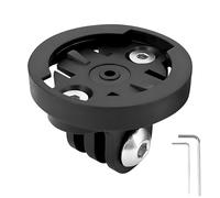 Supporto per computer da bicicletta Gopro per Garmin - Adattatore universale Combo, compatibile con Garmin Edge, distanza tra i fori 22 mm, supporto per fotocamera e supporto luce per bicicletta