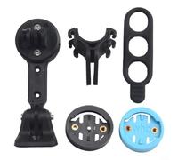Supporto per computer da bicicletta per Wahoo per Garmin per Bryton - Staffa anteriore per manubrio GPS da bicicletta, nero