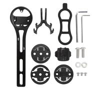 Supporto per Computer da Ciclismo, Set di Adattatori in Lega di Alluminio con Attacco per Fotocamera e Luce, Design Frontale Compatibile con Wahoo Series, Stages Dash, Hammerhead K