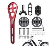 Supporto Per Computer Da Ciclismo - Supporto In Lega Di Alluminio Esteso,Montaggio Su Manubrio Per Computer Bici,per Sport Fotocamera Action Frontale Bici Strada Pendolare Esterno