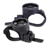 Supporto per computer da ciclismo, tubo da 20-37 mm, colore: nero | Staffa multifunzionale del faro del supporto della luce della coda del radar per accessorio di equitazione