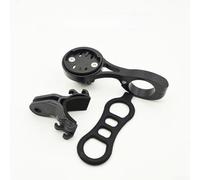 Supporto per computer da manubrio da 22,2 mm per Garmin Wahoo e Bryton con staffa in lega di alluminio e elastico per un fissaggio sicuro e prestazioni stabili (A)