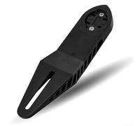 Supporto per computer da manubrio integrato con staffa di supporto per contatore fisso e doppi fori di montaggio per Garmin e altri