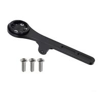 Supporto per computer e fotocamera da bicicletta, in lega di alluminio, compatibile con Garmin e Wahoo, supporto per luce anteriore (per Garmin)