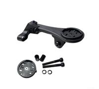 Supporto per computer per bici in lega ad angolo regolabile per Garmin per bryton Supporto GPS da ciclismo in alluminio Dual Bolt Sistema senza vibrazioni Supporto anteriore per bici da strada