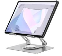 Supporto per computer portatile da scrivania, supporto per tablet per laptop da 14 a 17,3 pollici, supporto portatile per scrivania, aula, posto di lavoro, soggiorno, studio, camera da , viaggi e