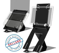 R-go R-Go Tools R-Go Riser Duo, Supporto Tablet E Portatile, Regolabile, Nero T_