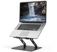 Supporto per computer portatile regolabile con supporto per computer portatile con borsa di stoccaggio, pieghevole in alluminio per più portatili da 10 a 15,6 pollici, tablet