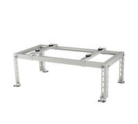 Supporto per condensatore per condizionatore d'aria, supporta fino a 226,8 kg, ideale per unità da 9.000 a 24.000 BTU, soluzione di montaggio a pavimento durevole
