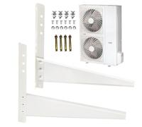 Supporto per condizionatore d'aria - Supporto per il montaggio del condizionatore d'aria | Gancio universale in acciaio per impieghi gravosi, di supporto per macchina esterna, per condizionatori d'ari