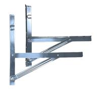 Supporto per condizionatori d'aria | Supporto da parete esterna,telaio in acciaio di protezione