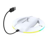 Supporto per Console PS 5 Pro/Slim, Supporto Verticale PS 5 Illuminazione Colorata RGB con 9 modalità Colore Solido e 5 modalità Dinamiche, Accessori Base PS 5 Slim, Cavo USB