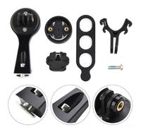 Supporto per contachilometri in alluminio per biciclette compatibile con Garmin e fotocamere