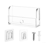 Supporto per controller da parete, supporto da parete in acrilico, elegante supporto per telecomando LiftMaster 893LM/893Max/891LM/971LM (trasparente)