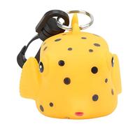 Supporto per Coperchio per Boccaglio per Immersione con Pesce Cartone Animato Clip per Regolatore per Immersione Carina in Gomma Morbida (pesce maculato giallo)