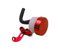 Supporto per coppa dell'olio per moto, ATV, UTV, sistema frenante, con design filettato per una facile pulizia, molteplici usi, alta universalità, montaggio (rosso)