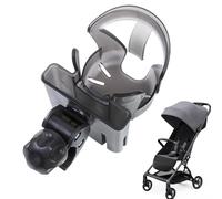 Supporto per Coppa per Passeggino, Supporto per Telefono e Coppa per Scooter, 2 in 1, Organizzatore di Memoria a 360°, Non Scivolo Per Persone