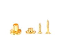 Supporto per corde per chitarra, 2PCS 5mm Supporto per archi da 7,8mm con vite per accessorio per chitarra elettrica. (oro) Accessori Per Prestazioni