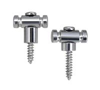 Supporto per corde per chitarra, con viti di fissaggio, ricambio per chitarre elettriche