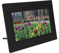 Supporto per cornice per foto digitale Schermo IPS da 7 pollici Cornice per foto elettronica USB Riproduzione musicale multifunzione Presentazione con telecomando per la festa di compleanno