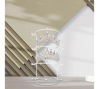 Supporto per corona per capelli da sposa, supporto in metallo per accessori,