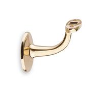 Supporto per corrimano in ottone con vite prigioniera