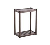 Supporto per CPU Supporto for CPU mobile a 2 livelli Supporto for torre for PC in legno con ruote girevoli invisibili Supporto for custodia principale for PC da pavimento for ufficio domestico Support