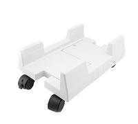 Supporto per CPU Supporto for CPU Mobile Desktop PC Tower Supporto da Pavimento, Supporto for Custodia Universale for PC Carrello Mainframe for PC con Ruote girevoli Supporto per PC Case (Color : Bla