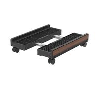 Supporto per CPU - Supporto regolabile portatile con ruote | CPU cart for Workplace Laptop Printer Monitor Game Room Storage Floor Organizing Devices with Mobility and Convenient Access , 16,54